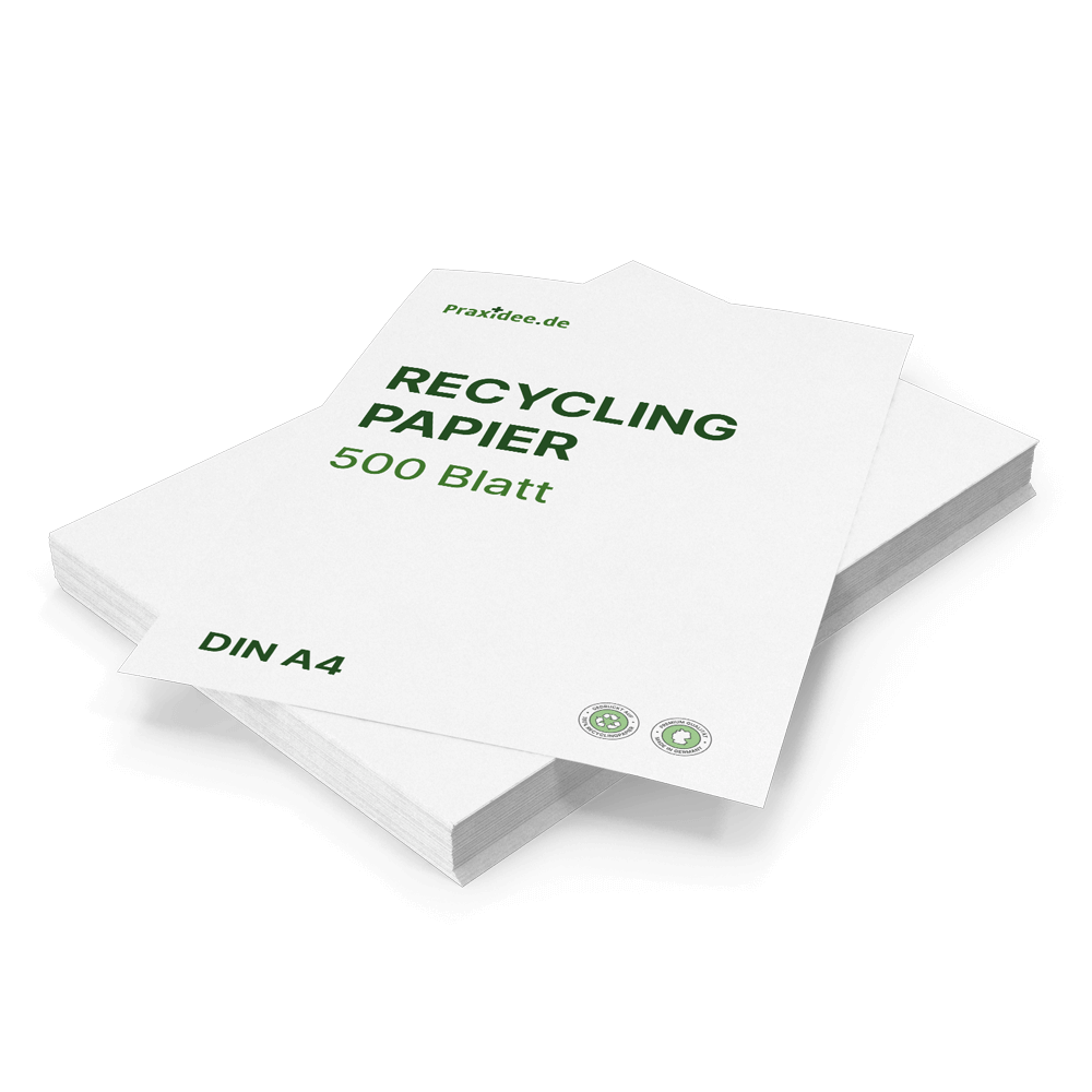 Kopierpapier Recycling Weiß DIN A4 80g