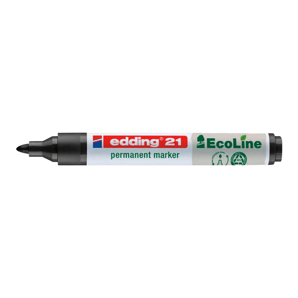 edding 21 EcoLine Permanentmarker schwarz