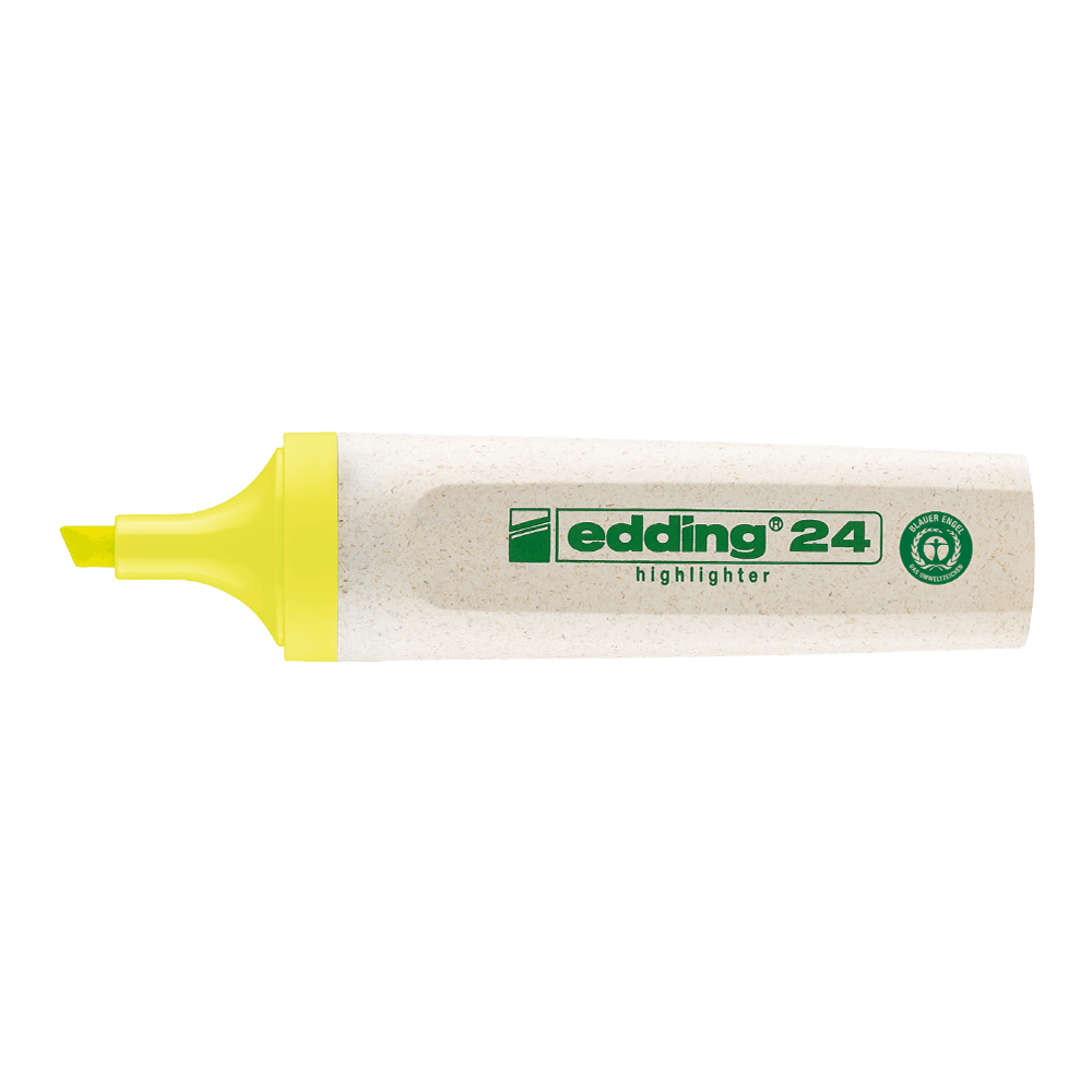 edding 24 EcoLine Textmarker gelb