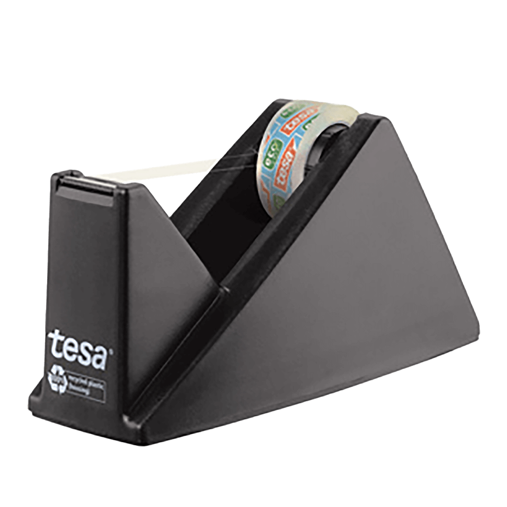 tesa Klebebandabroller Eco & Clear schwarz