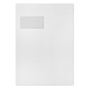 Versandtaschen C4 Grau mit Fenster
