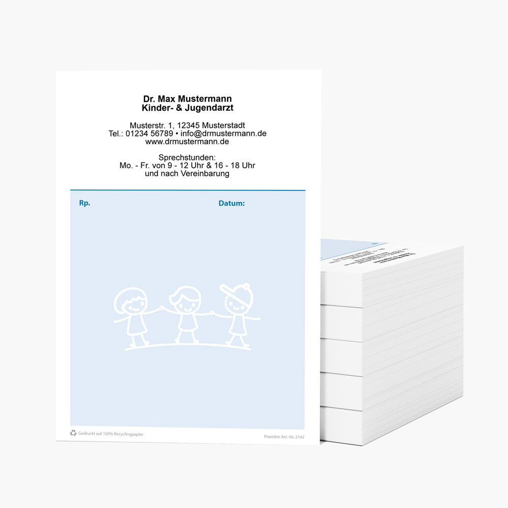 Blaues Privatrezept Kinderarzt